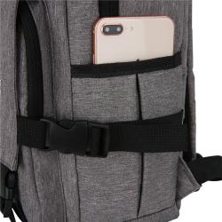 factory wholesale business waterproof laptop bags supplier school travel women men smart backpack