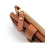 2024 New Arrival Pu Leather Short Card Holder Small Stone Pattern Coin Purse Zipper Mini Fold Wallet For Women