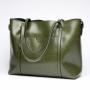 2022 Fashion Design Genuine Leather Ladies Large Capacity Tote Handbags Luxury Women Shoulder Bag With Coin Purse