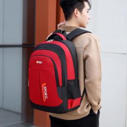 ZR935 New Fashion Backpack Laptop Bag Waterproof Oxford Men's Backpack University Student Schoolbag Campus Travel Outdoor