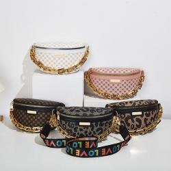 Hot Sale Wholesale Ladies Handbag Crossbody Chest Bag Women's Leopard Single Shoulder Bag