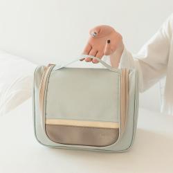 Gelory Wholesale Modern Design Customize Trendy Travel Hanging Storage Bags Toiletry Bag With Hanging Hook