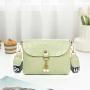 2024 Women's Printed Single Strap Small Fashion Messenger Bag Portable Fresh and Sweet Shoulder Bag