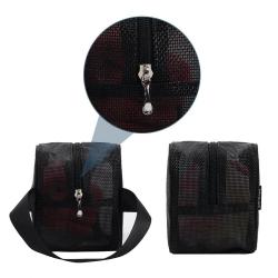 Gelory Mesh Shower Caddy Portable Toiletry Bag Shower Tote College Dorm Room for Girls