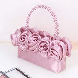 Fashion Handmade Evening Bag Dress Banquet Purse Chain Handbag Party Wedding Flower Evening bags party wedding women hand bags