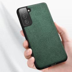 OEM/ODM Bulk Wholesale Customise Luxury Alcantar Leather Cell Mobile Phone Protector Case Back Covers For Samsung S22 Ultra
