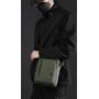 HR220 New Polyester Men's Shoulder Bag Fashion Casual Handheld Crossbody Bag Outdoor Sports Vertical Square Style Boy's Bag