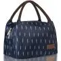 High Quality Reusable Insulated Lunch Bag Travel Picnic Cooler Tote Box Bag With Anti-Slip Soft Handle