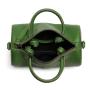 2024  Custom Genuine Leather Barrel Crossbody Bag For Women Luxury Handbag