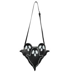 Custom Print Fashion Ladies Shoulder Bags Luxury Leather Ghost Design Women Handbags Crossbody Bag