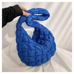 Spring And Summer New Cloud Fold Large Female Casual Personality Lightweight Large Capacity Dumpling Crossbody Commuting Bag