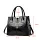 Bolsos-para-mujeres-pu Pure Color Crossbody Bag Stone Women Large Capacity Single Shoulder Bag Handbags for Women Free Shipping