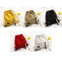 HR028 Unisex Versatile Sports Shoes Fitness Bag Canvas Drawstring Simple Backpack Travel Football Game Laptops Shoulder Bag