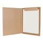 Wholesale A4 leather portfolio document case portfolio leather conference notebook cover portfolio
