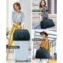 LOVEVOOK fashion Airplane approved carry on Overnight bags with wet and toiletry bags for women labor gym travel duffel bags