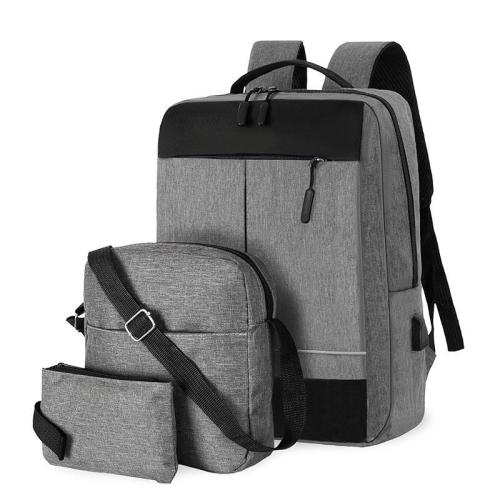 GW042 New Backpack For Men Wholesale Oxford 3 in 1 USB Charging Business Laptop Bag for Men College Bag Mochila
