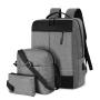 GW042 New Backpack For Men Wholesale Oxford 3 in 1 USB Charging Business Laptop Bag for Men College Bag Mochila