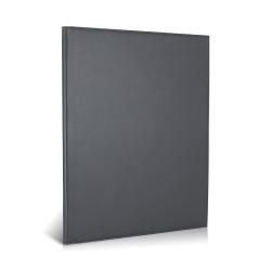 Cheap Price High Quality Hotel Service Guide A4 Pu Leather File Folder Menu Book case with metal clip