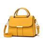 2024 New Style Versatile Small Handbag Button Portable Square Bag Solid Color Large Capacity Shoulder Bag For Women
