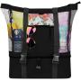 Gelory Detachable Beach Cooler Large Capacity Ultra Durable Padded Handle Mesh Beach Tote Bag for Women