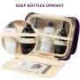 Waterproof Multi Pocket Travel Makeup Bag with Hanging Hook Travel Essentials Cosmetic Bag Travel Organizer Toiletry Bag Women