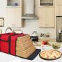 Wholesale Extra Large Insulated Food Bag Pizza Rider Delivery Bag Motorbike Thermal Delivery Cooler Bag