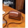 XL020 New Version Korean Reasonably Priced Genuine Leather Women's Shoulder Bag Popular Handcrafted Underarm Accessory Bag