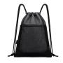 Gelory Waterproof Drawstring String Bag Shoulder Rucksack Sport Gym Storage Drawstring Backpack Bag With Side Pocket