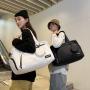 HR759 Unisex Carrying Short Distance Travel Bag Nylon Business Trip Large Reinforced Luggage Bag Leisure Bag with Small Purse
