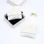 Custom Jewelry Bag Mini Brush Canvas Dust Jewelry Pouch Small Luxury Flap Envelope Pouch For Necklace