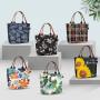 Stylish Beach Women's Lunch Cooler Pouch Insulated PEVA Soft Lunch Cooler Bags