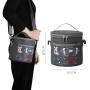 2024 New Wholesale Portable Aluminium Foil Waterproof Custom Soft Thermal Lunch Tote Insulated Cooler Bag