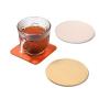KBW721 Nordic Style PU Leather Coaster Insulation Pad Tea Coffee Cup Pad Waterproof Anti Scalding Anti Slip Pad GO Gifts