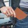 Popular men wallet high quality wallet gift for men real leather bifold wallet customized
