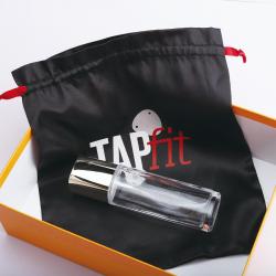 High Quality Portable Cosmetic Dust Pouch Reusable Satin Gift Jewelry Bag With Logo Custom Satin Drawstring Bags