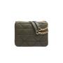 Promotion gift PU leather quilted shoulder bag new design quilted leather handbag