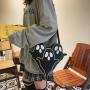 Custom Print Fashion Ladies Shoulder Bags Luxury Leather Ghost Design Women Handbags Crossbody Bag