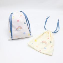 Super Soft Cotton Linen Dust Shoe Cloth Storage Dust Shopping Bag Natural Cotton Muslin Drawstring Gift Jewelry Pouch
