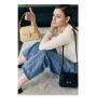 2022 Latest Design OEM Mini Hobo Bags 100%PU Leather Half Moon Bags Retro Women Hobo Bag For Wholesale Price