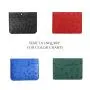 Cartera De Hombres ODM Minimalist Luxury Designer Real Ostrich Skin Small Card Holder Men Women's Business Mini Card Case