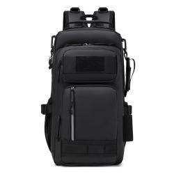 ZWY066 Stylish Simple Lightweight Outdoor Tactical Backpack Oxford Daily Travel Hiking Fishing Backpack Waterproof Storage Bag