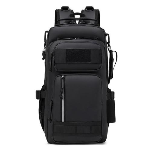 ZWY066 Stylish Simple Lightweight Outdoor Tactical Backpack Oxford Daily Travel Hiking Fishing Backpack Waterproof Storage Bag