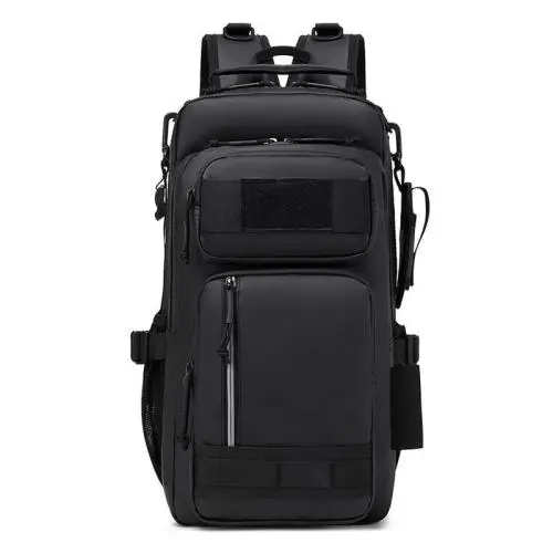 ZWY066 Stylish Simple Lightweight Outdoor Tactical Backpack Oxford Daily Travel Hiking Fishing Backpack Waterproof Storage Bag