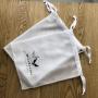 Custom Logo Printed Storage Mesh Gift Packaging Pouch Nylon Mesh Drawstring Bag