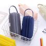 Gelory Stationery Pouch Pen Bag with Double Zipper Closure Office Pen Holder Organizer Stationery Bag Pencil Case 2024