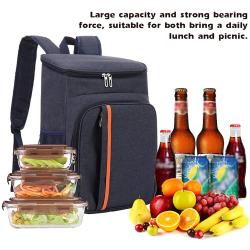 Custom Printed Portable Large Insulated Tote Bag Thermal Lunch Cooler Bag