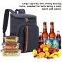 Custom Printed Portable Large Insulated Tote Bag Thermal Lunch Cooler Bag