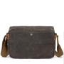 Fashion wholesale Retro Oil Wax canvas shoulder bag camera photography crossbody bag for men travel work school chest bag