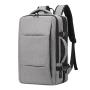 Custom 37L Unisex Expanding Laptop Backpack Large Capacity Three-Layer Dry Wet Separation Waterproof Shoulder Outdoor Travel Bag