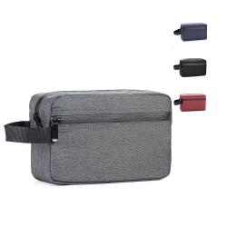 Portable Cosmetic Organizer Pouch Travel Shaving Dopp Kit Waterproof Toiletry Bag For Men